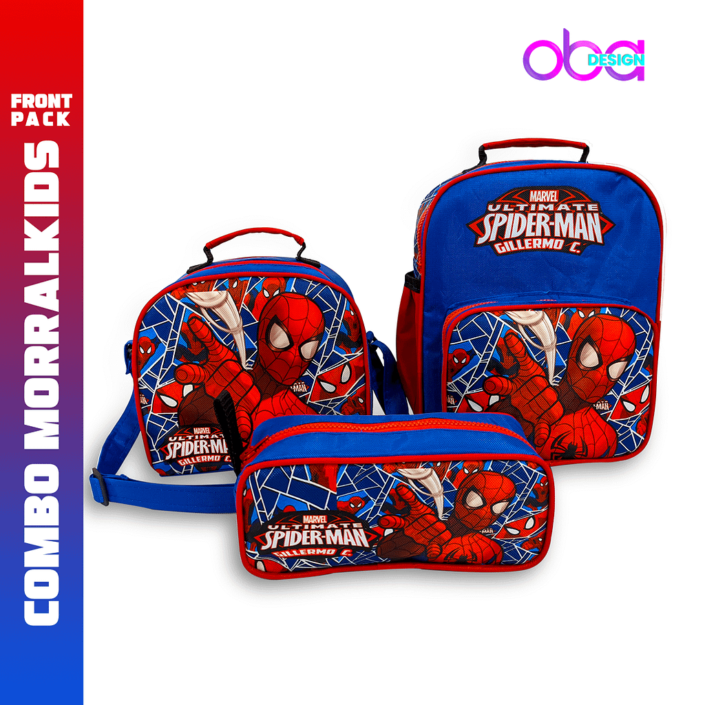 Combo de morral escolar Morralkids Front Pack | OBA Design - Corporacion OBA, c.a.