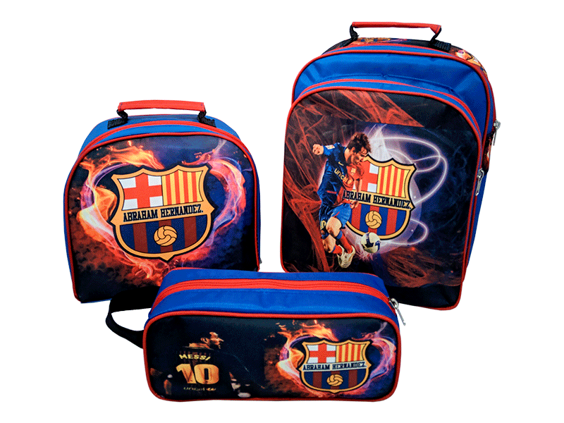 combo morralkids XL Barcelona Oba design - Corporacion OBA, c.a.