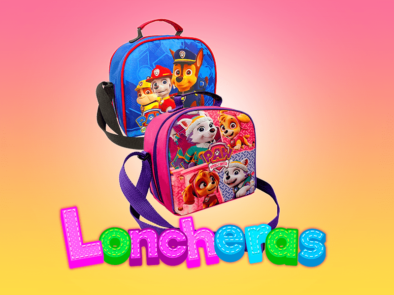 Loncheras térmicas escolares personalizadas Morralkids