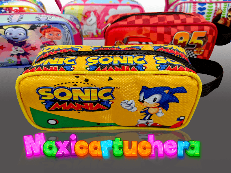 Cartucheras escolares estampadas con diseños personalizados de morralkids