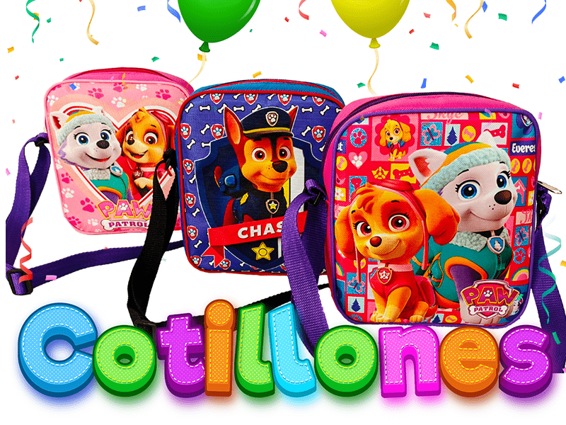 Bolsos y accesorios para cotillones infantiles Morralkids
